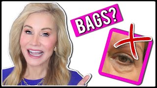 REMOVE UNDER EYE BAGS IN 3 MINUTES  MY NEWEST FIND [upl. by Mcfarland]