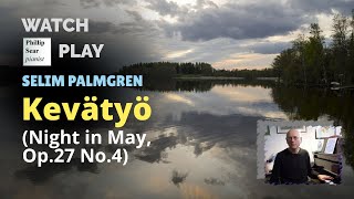 Selim Palmgren Kevätyö Night in May Op27 No 4 [upl. by Auod]