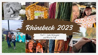 Indie Untangled and Wool amp Folk  Rhinebeck Weekend 2023 Part 1 🧶🐑 [upl. by Aiekam]