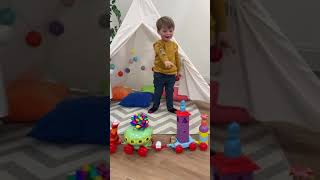 In the Night Garden Ninky Nonk Musical Activity Bubble Train Christmas Present Reaction Video [upl. by Penelope]