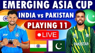 Pakistan Shaheens Final Playing 11  Emerging Asia Cup 2024 Pakistan Shaheens Vs India A [upl. by Marceau]