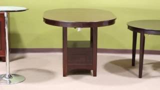 Standard height vs Counter height vs Bar height dining tables [upl. by Elehcir]