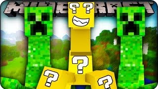 Minecraft  LUCKY BLOCK BOSS CHALLENGE  MUTANT CREEPER Lucky Block  Mutant Creatures Mod [upl. by Euqinimod]