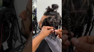 How to do two strand twist on straight hair  Y twist tutorial [upl. by Alekim626]