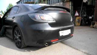 Custom Exhaust system Mazda 6 GH 25L [upl. by Melisenda]