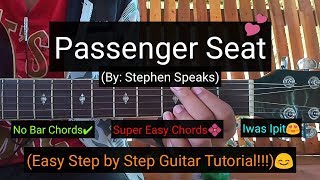 Passenger Seat  Stephen Speaks Super Easy Guitar Tutorial [upl. by Sophronia]