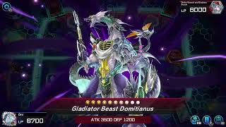 Gladiator Beast Domitianus Summon Animation  YuGiOh Master Duel [upl. by Oys]