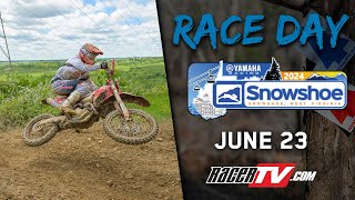 2024 GNCC Racing Live  Round 9  Snowshoe Motorcycles [upl. by Atilrahc]