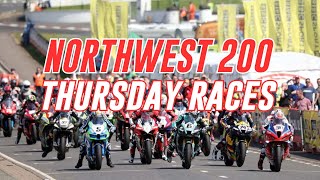 North West 200 2024 Thursday Races Live [upl. by Leinehtan]