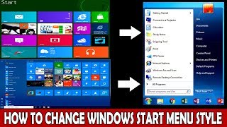 How To Change Classic Start Menu Windows 8 or 10 Like 7 Windows With Download Setup Link [upl. by Hoon]