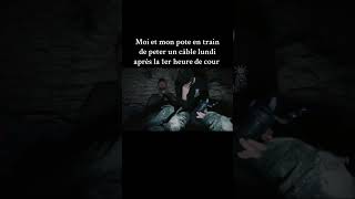 Laiser nous en vacance 🥲😭 catacombs squeezie aminematuer youtube shorts vacances humour ad [upl. by Divd]