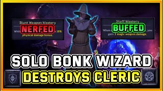 The BEST Solo Wizard Build DESTROYS No Spell Cleric After Recent Nerfs Dark and Darker Build Guide [upl. by Tra]