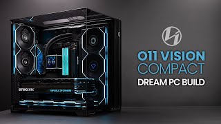 Lian Li O11 Vision Compact  The Ultimate Dream Gaming PC Build  Uni Fan TL  Asus ROG Strix BTF [upl. by Cohberg]