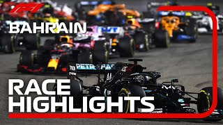 2020 Bahrain Grand Prix Race Highlights [upl. by Nunci]