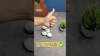 Eggs vs Soya Chunks ✅  24g Protein 🔥  shorts youtubeshorts shortsindia fitness [upl. by Asuncion591]