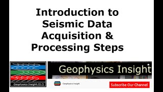 Seismic Data Acquisition Essential Processing Steps amp Techniques to Boost Your Geophysics Career [upl. by Joed]