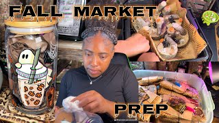 Fall HALLOWEEN Market Prep Vlog  Preparing For A Fall Festival As A Vendor   🍂Fall Vibes🍁 [upl. by Samy]