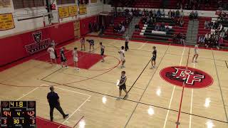 Glens Falls High School vs Fair Haven High School Mens Varsity Basketball [upl. by Allison]