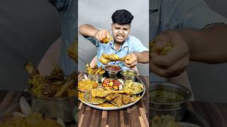 Nimbu mutton leg piece comedy funny food foodie foodchallenge legpiece seafood ulhaskamathe [upl. by Buskirk]