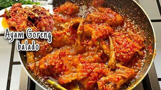 Resep Ayam Balado  Olahan Ayam Balado  Cara Membuat Ayam Balado Empuk dan Enak [upl. by Polk251]