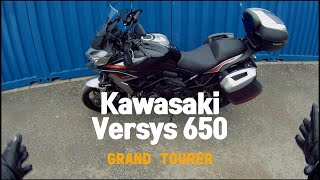 2022 Kawasaki Versys 650 Grand Tourer review and Cheddar Gorge [upl. by Eussoj]