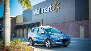 Ford and Walmart Selfdriving Delivery Vehicle [upl. by Rugg]