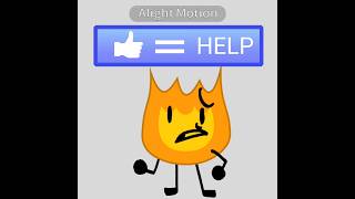 SAVE FIERY twiddle fingers FNF mod but fiery and leafy shorts version bfb osc bfdi ocs fnf [upl. by Ecirtemed777]