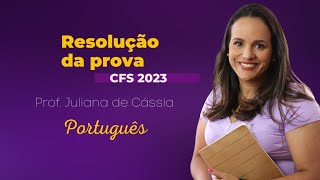 Resolução da prova de Sargento PM  CFS 2024 [upl. by Rafael67]