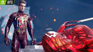 Andrew Garfield Vs Carnage TASM 3 Marvel Spider Man RTX Gameplay 4K [upl. by Asha889]