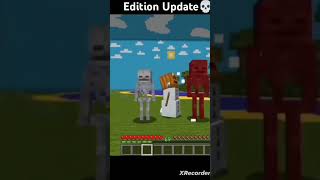 Minecraft free edition update 💀💀💀 sub if u wish [upl. by Amand]