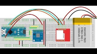 Send Data to ThingSpeak using SIM800L GPRS Connection [upl. by Lalaj631]