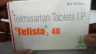 Telista 40 Tablet  Uses Sideeffects Reviews and Precautions in hindi [upl. by Irroc]