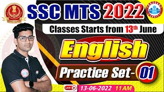 SSC MTS Exam 2022  SSC MTS English  SSC MTS English Practice Set 1  English For SSC MTS [upl. by Aesoh231]