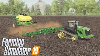 Trying out our new John Deere 2410 Deep Bander on the MN Millennial Farmer map  EP41 [upl. by Airlee]