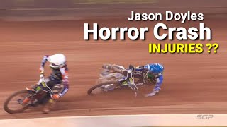 JASON DOYLES HORROR CRASH Ipswich Witches Win Comes at Huge Cost as Star Rider Hospitalizedquot [upl. by Latsyk]