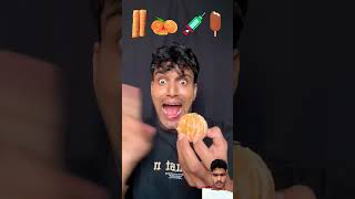 Dhungri orangein jictionicacream 🍊asmr funny eatingchallenge food shorts [upl. by Betta]