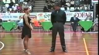 CAROLYN SMITH AND TINI MICHIELOTTOCONGRESSO 1995 PASO DOBLE ANNB [upl. by Solohcin]