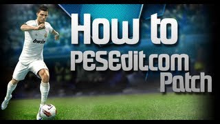 How to PES 2013  PESEditcom Patch Deutsch [upl. by Alaik785]