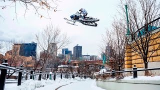 Urban Snowmobiling in Saint Paul  Levi LaVallee [upl. by Auhsej]