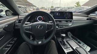 2022 Lexus ES350 F Sport POV Drive [upl. by Annoya]