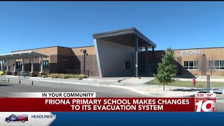 VIDEO Friona Primary School makes changes to its evacuation plan [upl. by Judie]