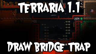 Terraria 11  Drawbridge Trap Wire [upl. by Aseela]