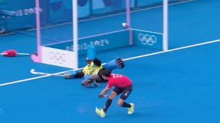 India vs Great Britain Hockey Olympic Full Penalty Highlights Sreejesh Saved India Quarter Final [upl. by Bern]