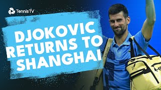 Novak Djokovic Returns To Shanghai amp Practices With Zhang 🤩  Shanghai 2024 [upl. by Sandberg932]