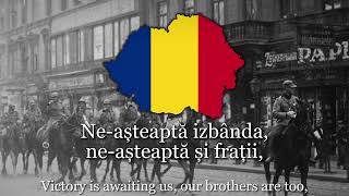 Romanian Patriotic Song  quotTreceți batalioane române Carpațiiquot [upl. by Nabal769]