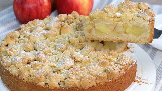 ☞ Der perfekte Apfelkuchen mit Streusel 🍎👌 [upl. by Ahsel]