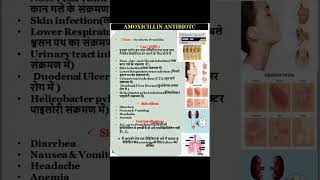 amoxicillin antibioticsuse side effectsshort video [upl. by Aneed]