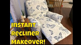 UPGRADE YOUR RECLINER KRFOONN Slipcovers Review  Fits Most Recliner Chairs [upl. by Akeinahs]