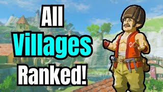 All Villages in Breath of the Wild Ranked [upl. by Ruomyes]