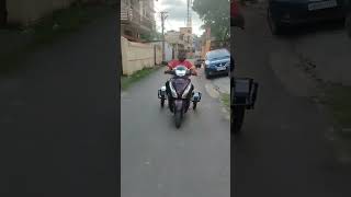 Handicapped Man cool driving two wheelers  motivational driving video  anyone can drive [upl. by Dougherty]